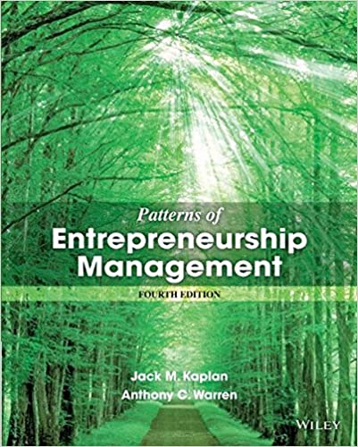 Patterns Of Entrepreneurship Management 3rd Ed Pdf